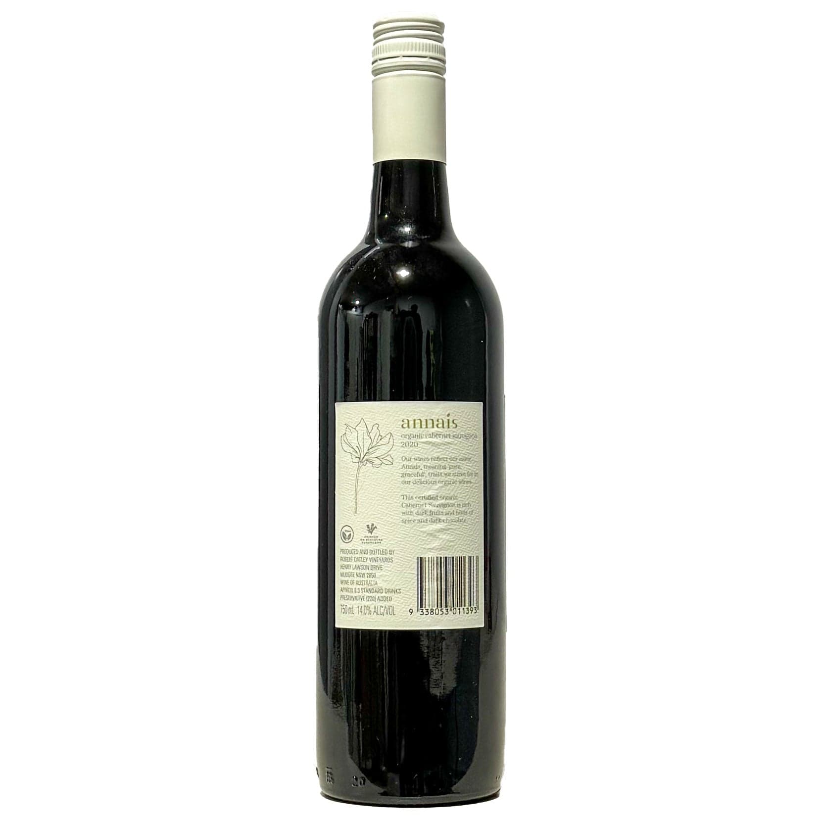 Annais Organic Cabernet Sauvignon Annais Organic Cabernet Sauvignon