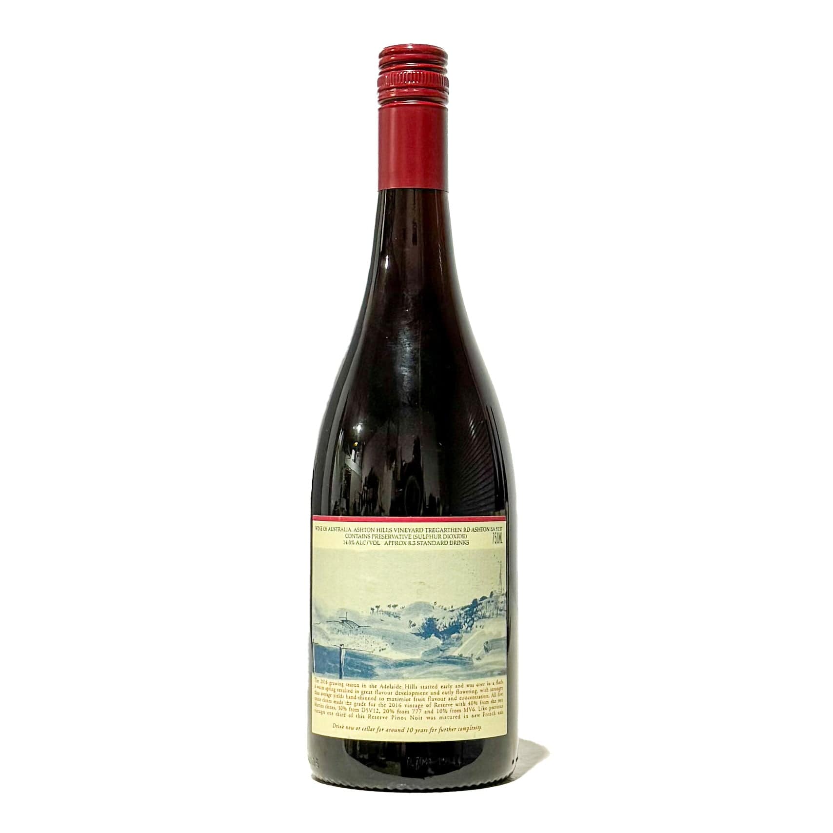 Ashton Hills Estate Pinot Noir Ashton Hills Reserve 2016