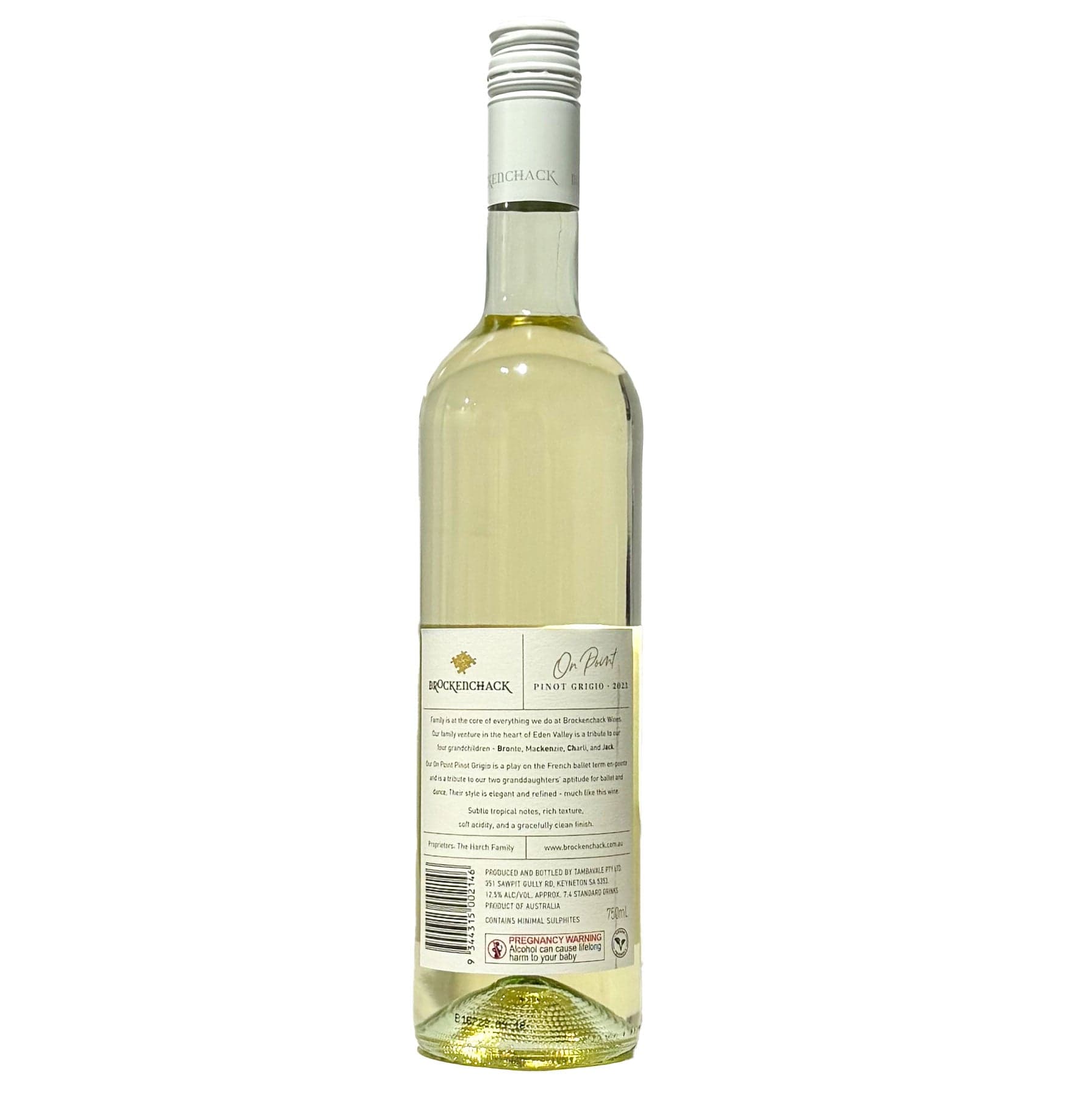 Brockenchack Wines Pinot Grigio Brockenchack On Point Pinot Grigio