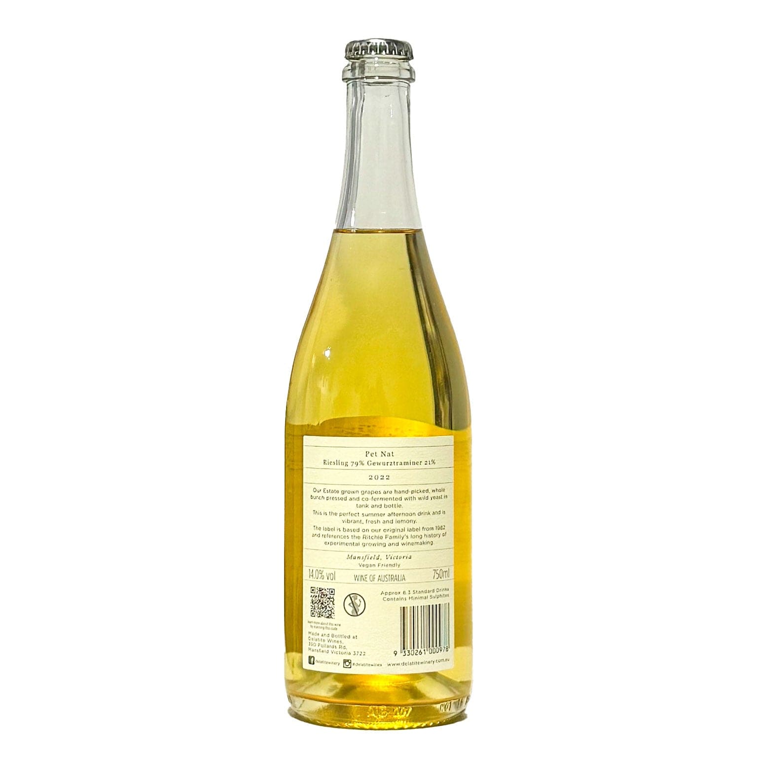 Delatite Pet-Nat Delatite 'Pet Nat' Riesling Gewürztraminer 2021
