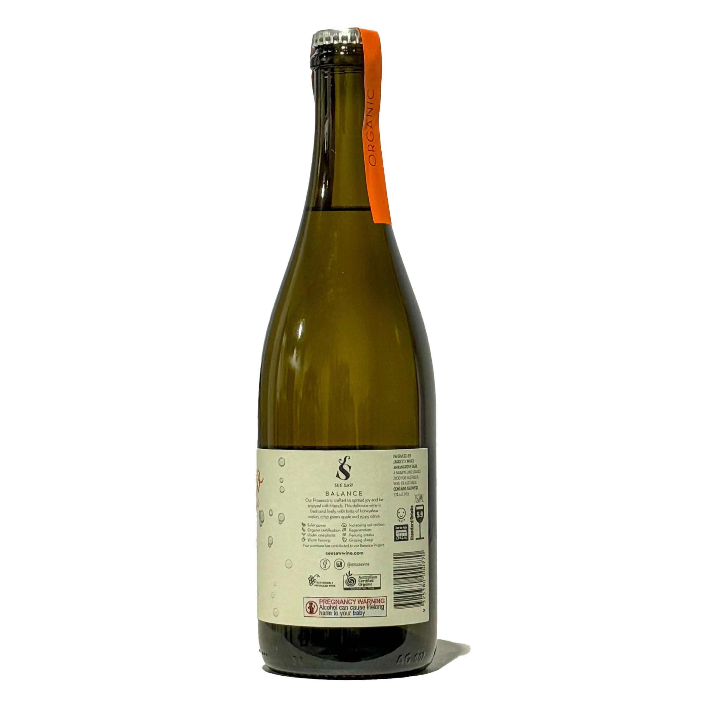 See Saw Sparkling See Saw Organic Prosecco
