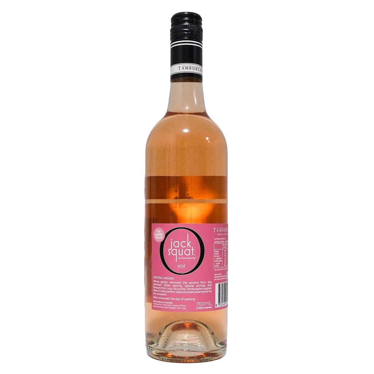 Tamburlaine Rosé Tamburlaine Jack Squat No Alcohol Rosé