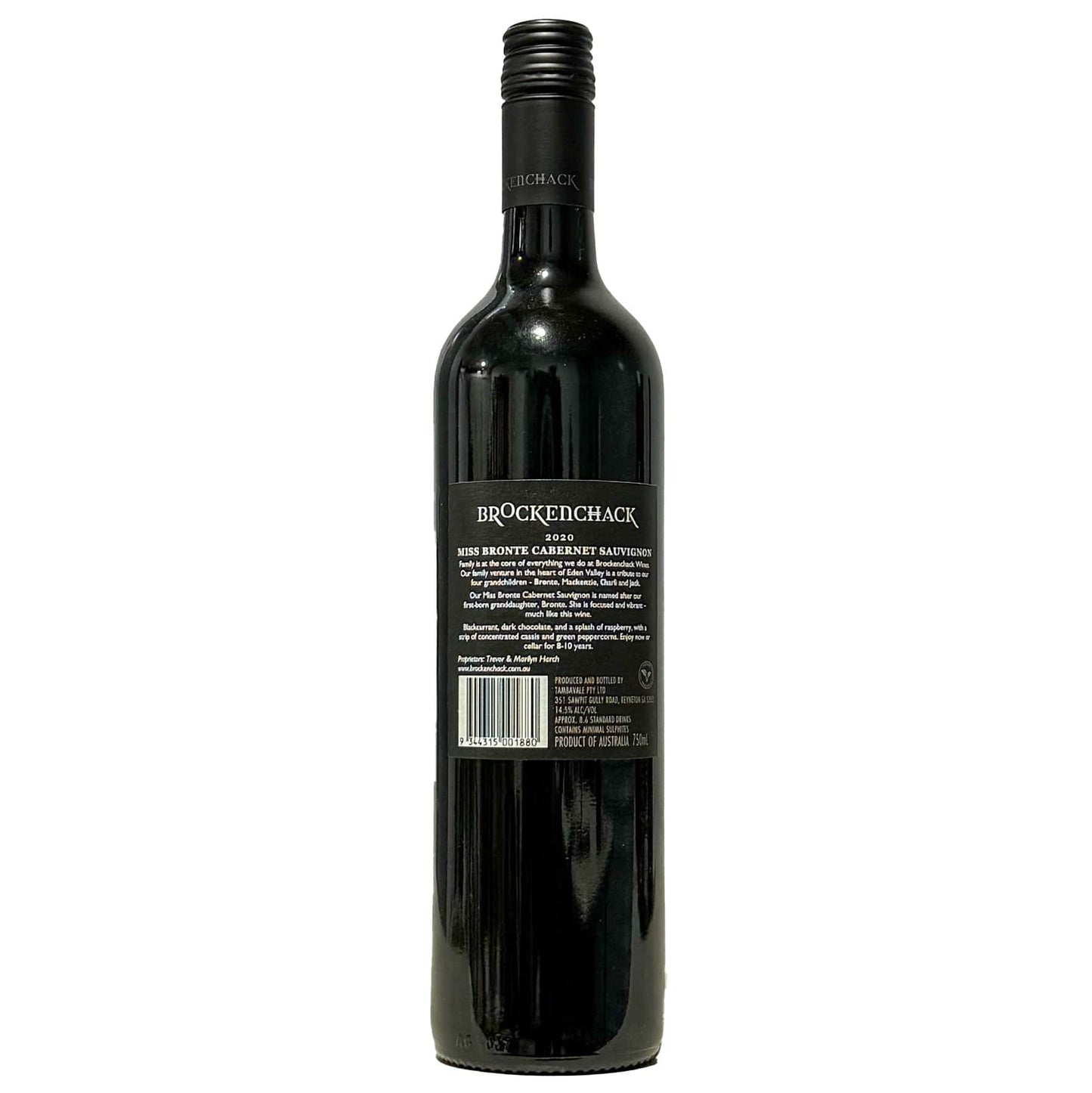 Brockenchack Wines Cabernet Sauvignon Brockenchack Miss Bronte Cabernet Sauvignon
