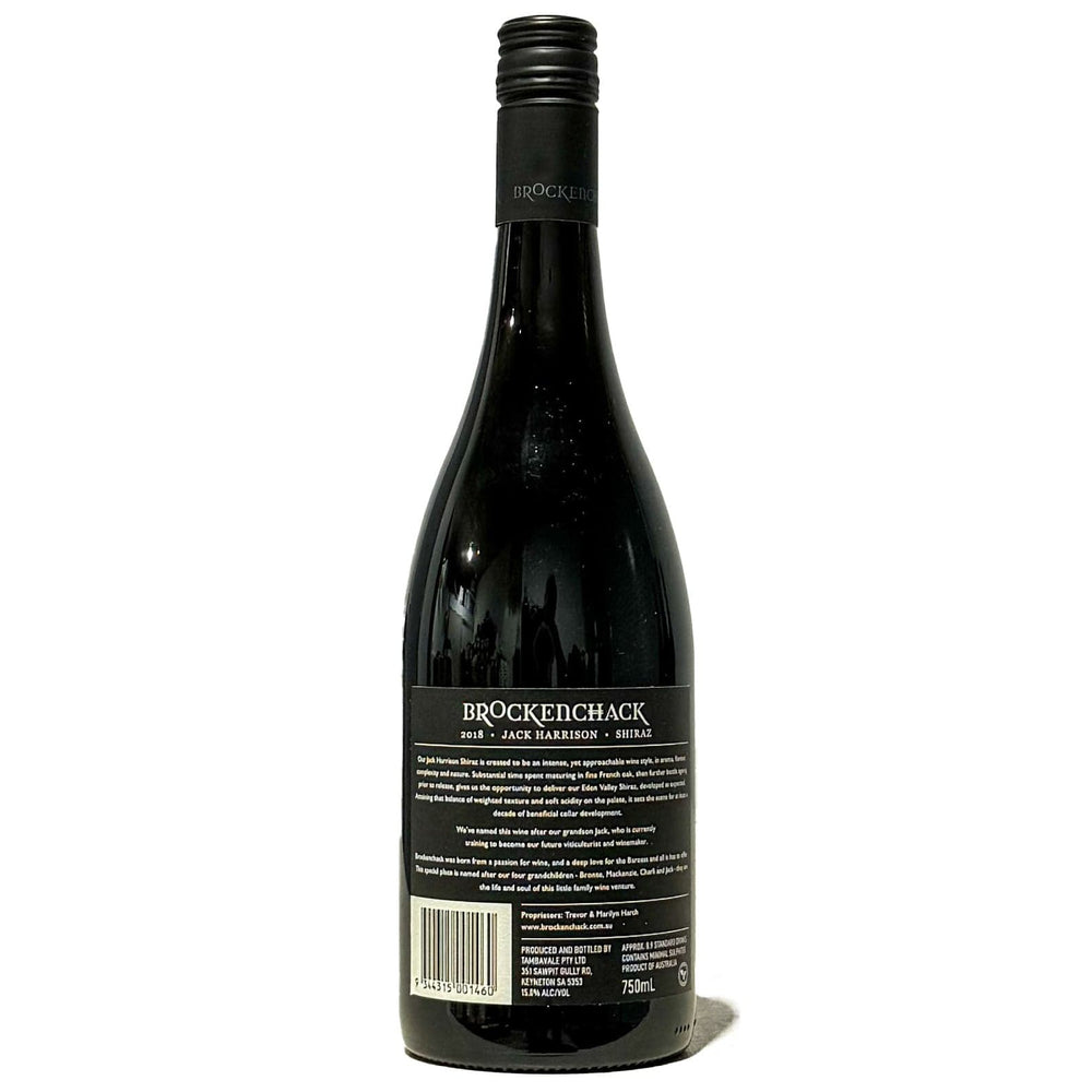 Brockenchack Wines Shiraz Brockenchack Jack Harrison Shiraz