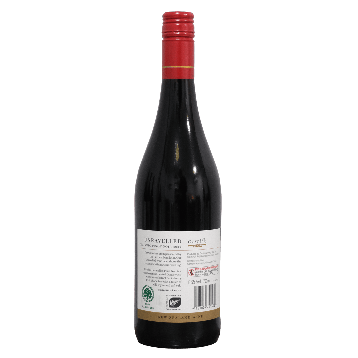 Carrick Pinot Noir Carrick Unravelled Pinot Noir