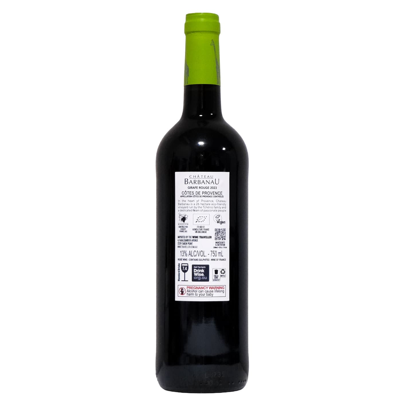 Château Barbanau Red Blend Château Barbanau La Girafe Rouge