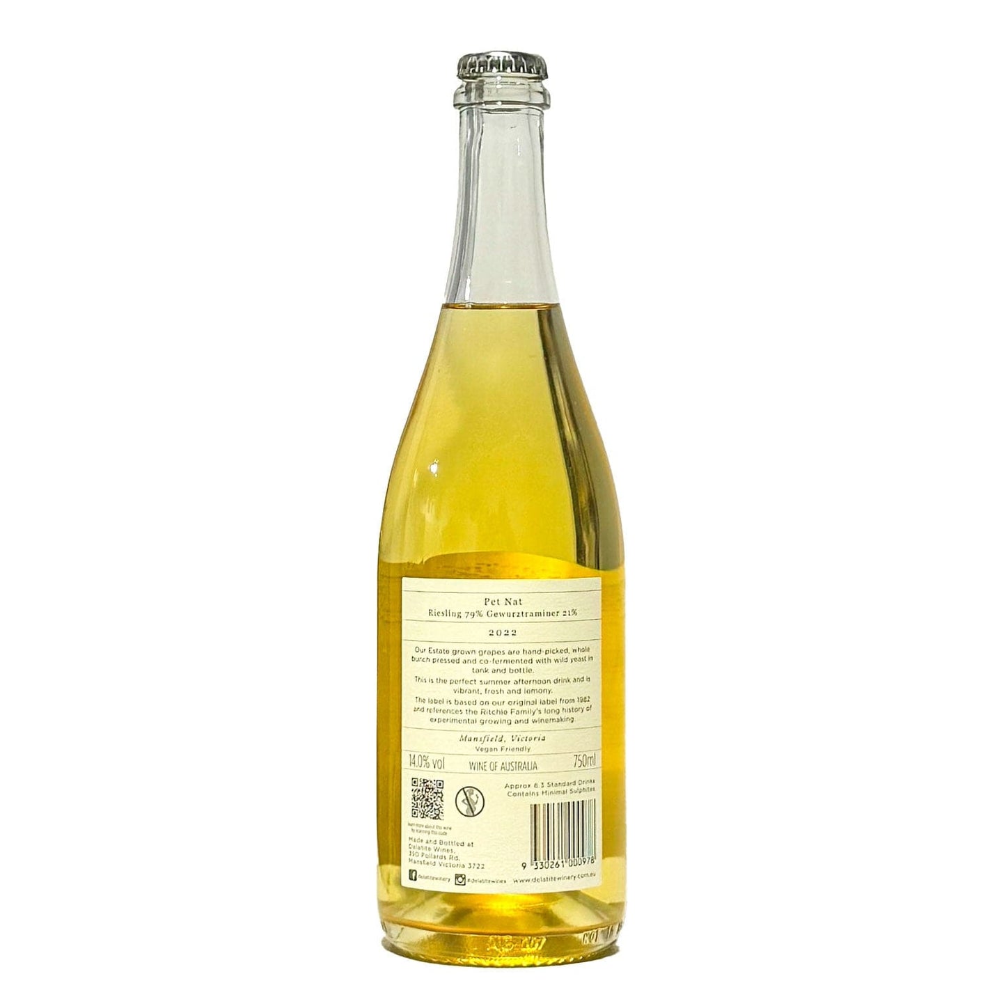 Delatite Pet-Nat Delatite 'Pet Nat' Riesling Gewürztraminer 2021