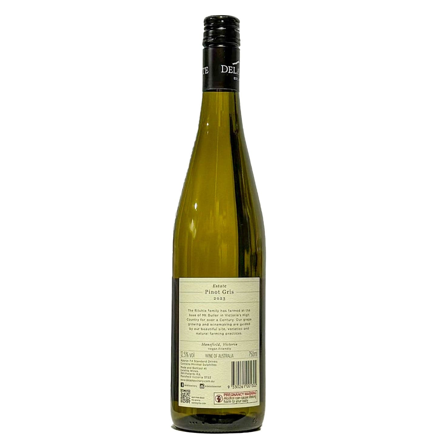 Deletaite Pinot Grigio Deletite  Estate Pinot Gris 2023