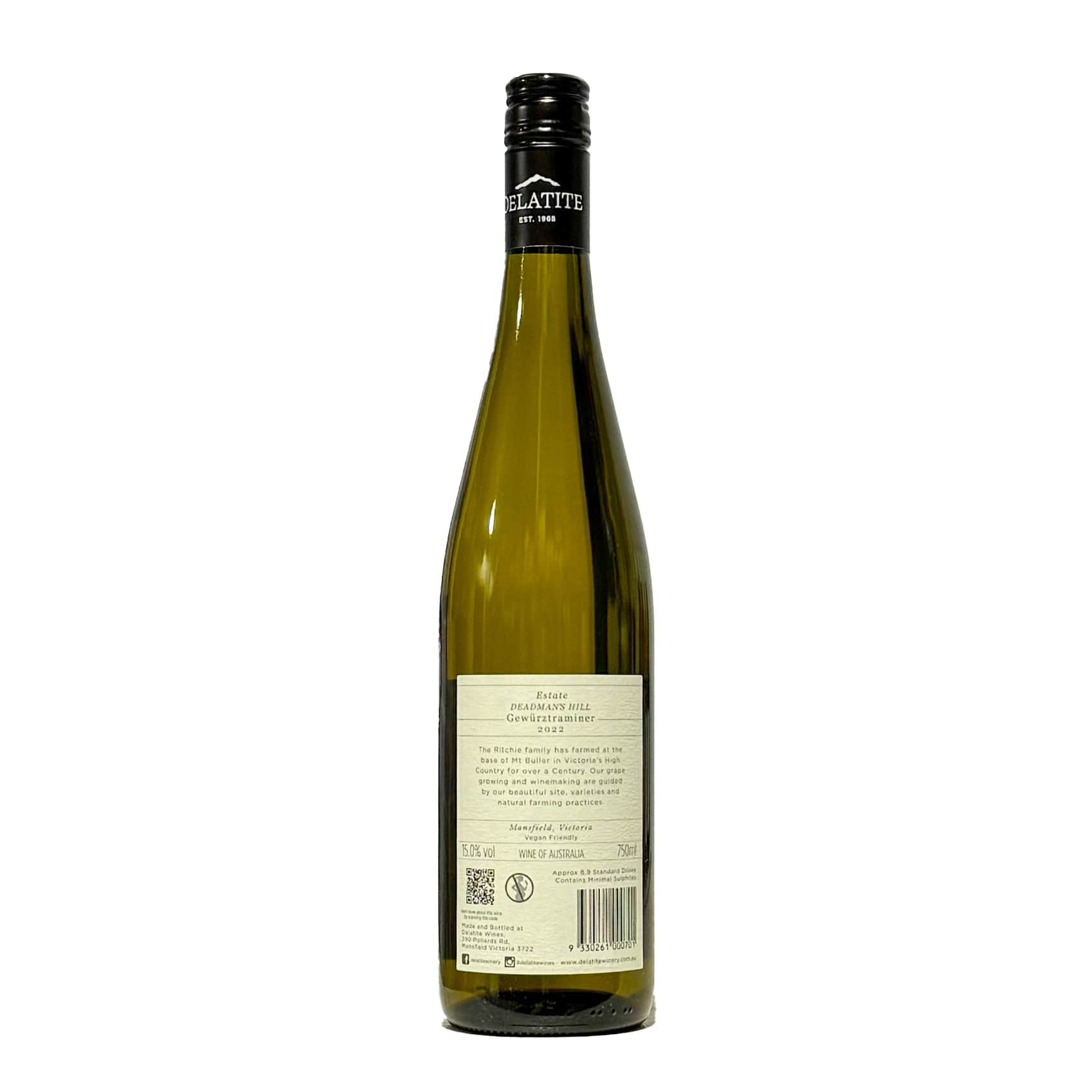 Deletite Riesling Deletite  Estate 'Deadman's Hill' Gewurztraminer 2024