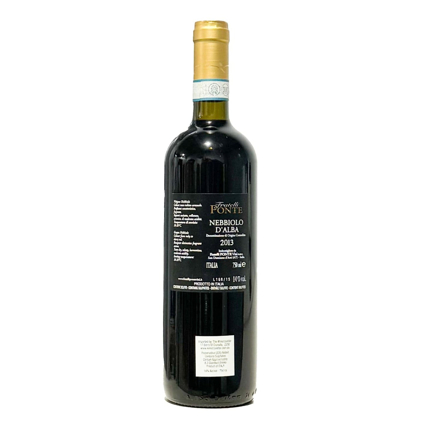 Fratelli Ponte Nebbiolo Fratelli Ponte Nebbiolo D’Alba D.O.C.