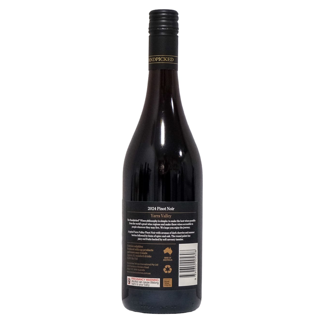 Handpicked Wines Pinot Noir Handpicked Wines Regional Selection Yarra Valley Pinot Noir