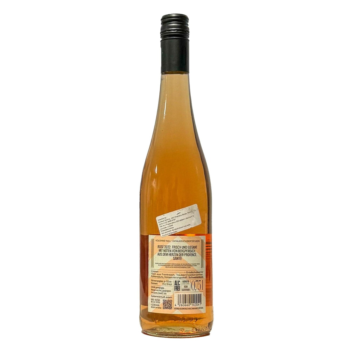Kolonne Null Non-Alcoholic Kolonne Null Rosé  Wine