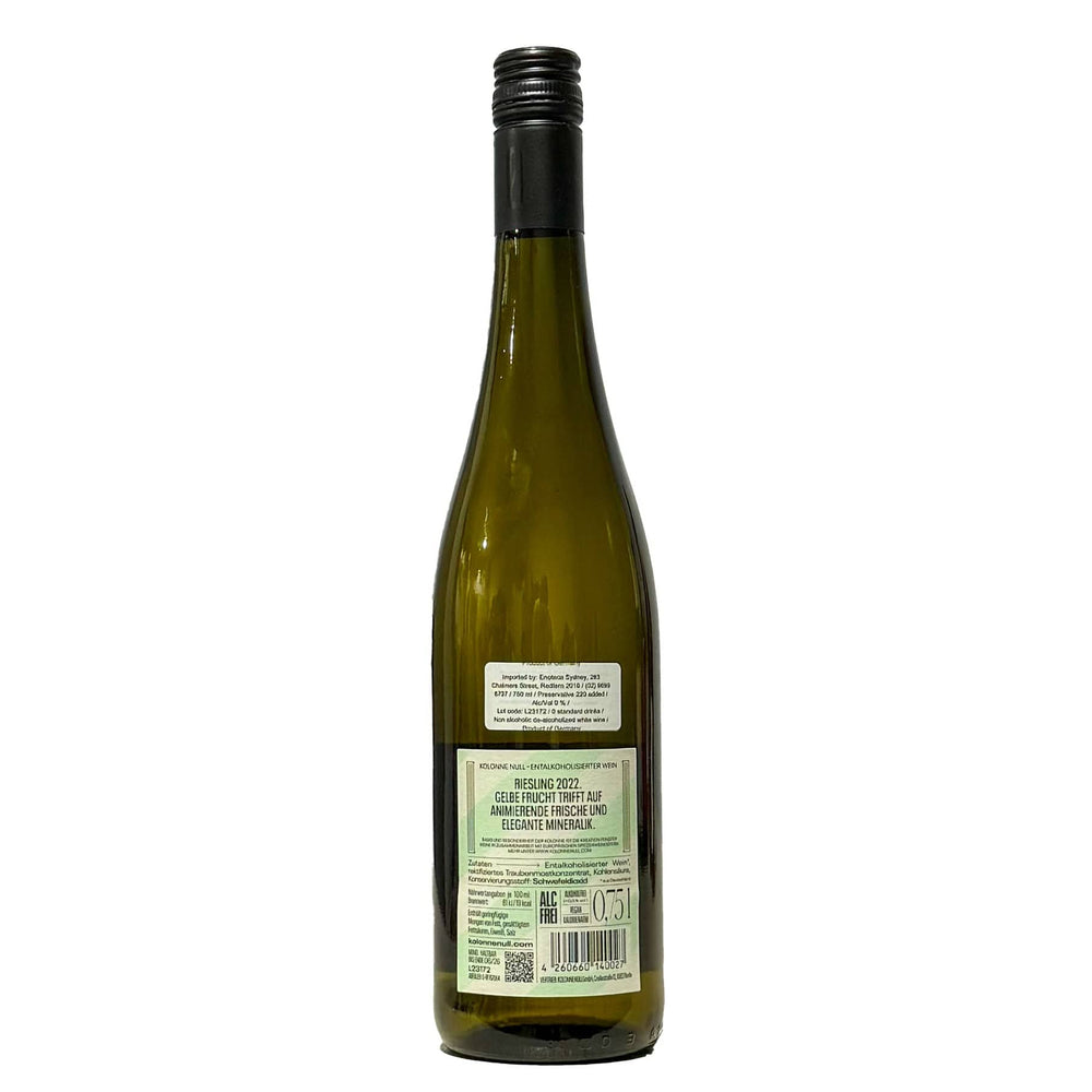Kolonne Null Non-Alcoholic Kolonne Null White Riesling 2022