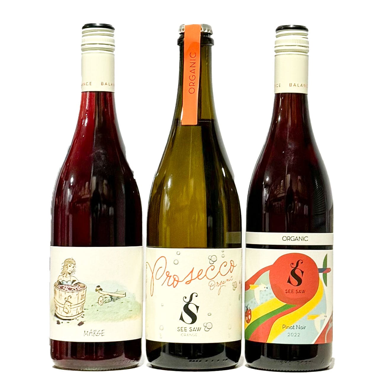 See Saw Wines Pinot Noir Journey Mixed Pack - September